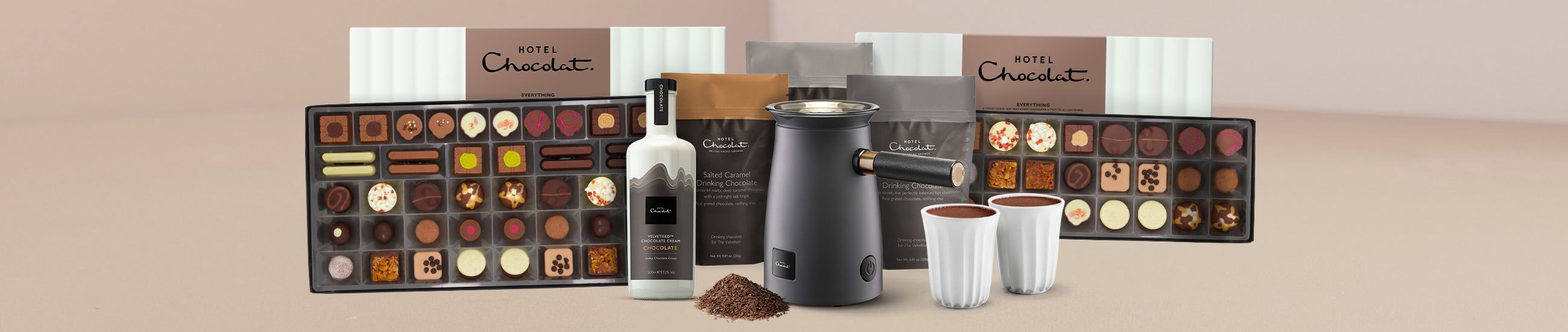 Hotel Chocolat Luxury Chocolate, The Velvetiser & More QVC UK