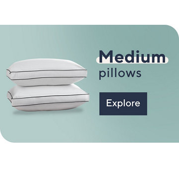 Medium pillows