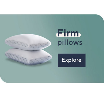 Firm pillows