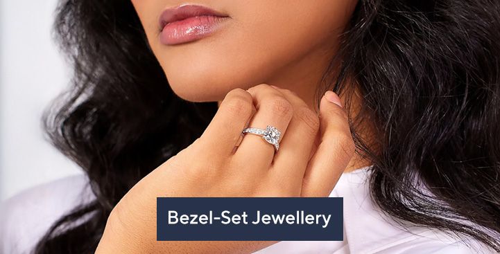 Bezel-set jewellery