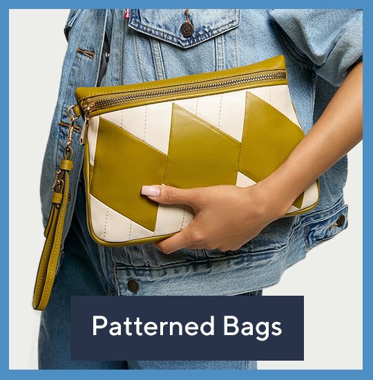 Patterned and textured bags