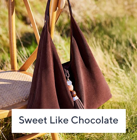 Chocolate-toned shoes and accessories