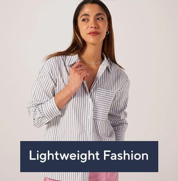 shop lightweight and breathable fashion