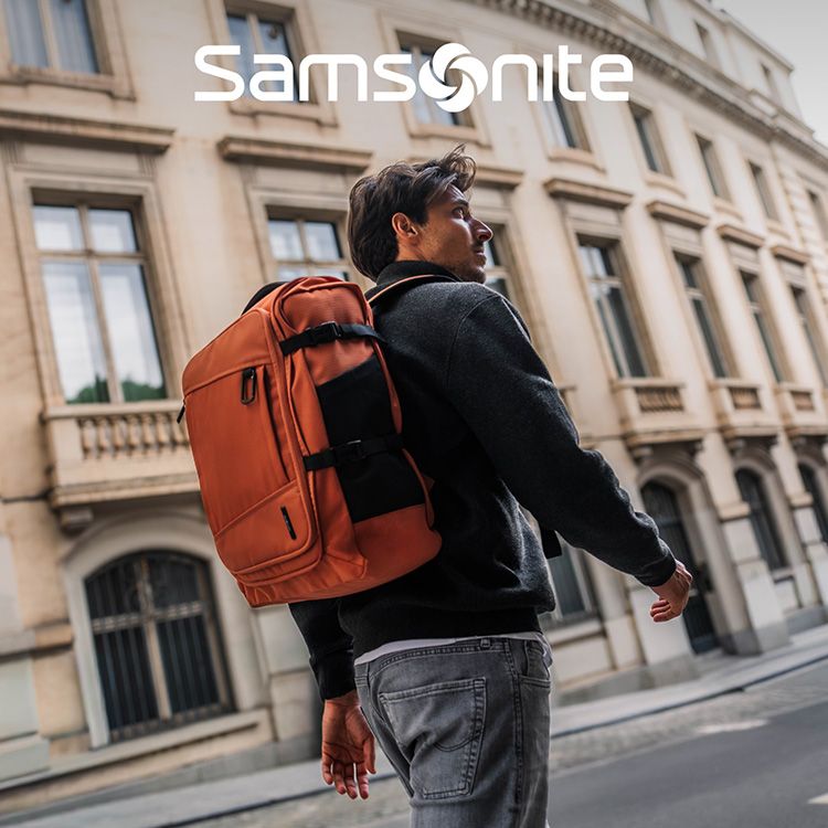 Samsonite Lands in Our Arrivals Area