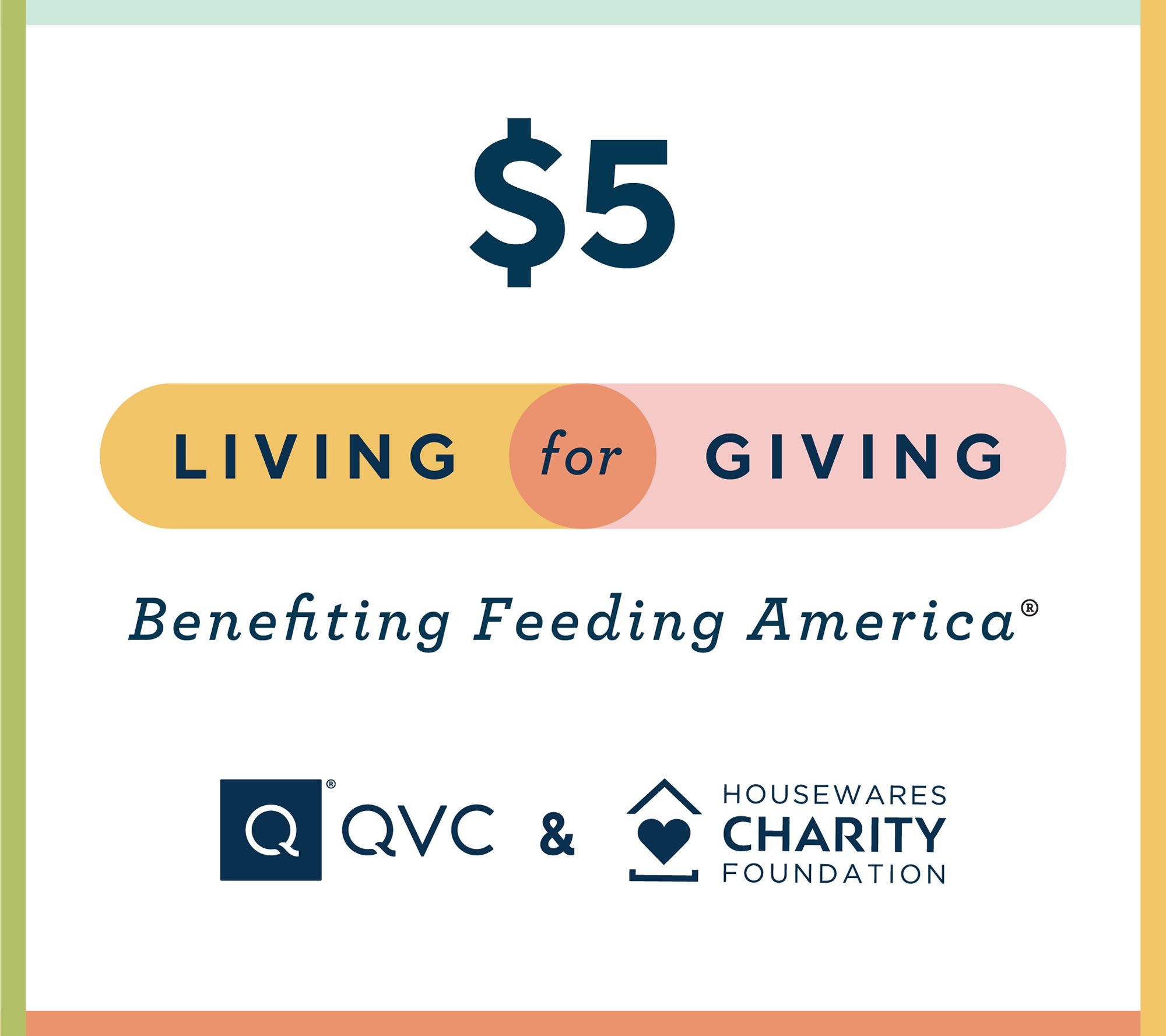 $5.00 Donation to Benefit Feeding America