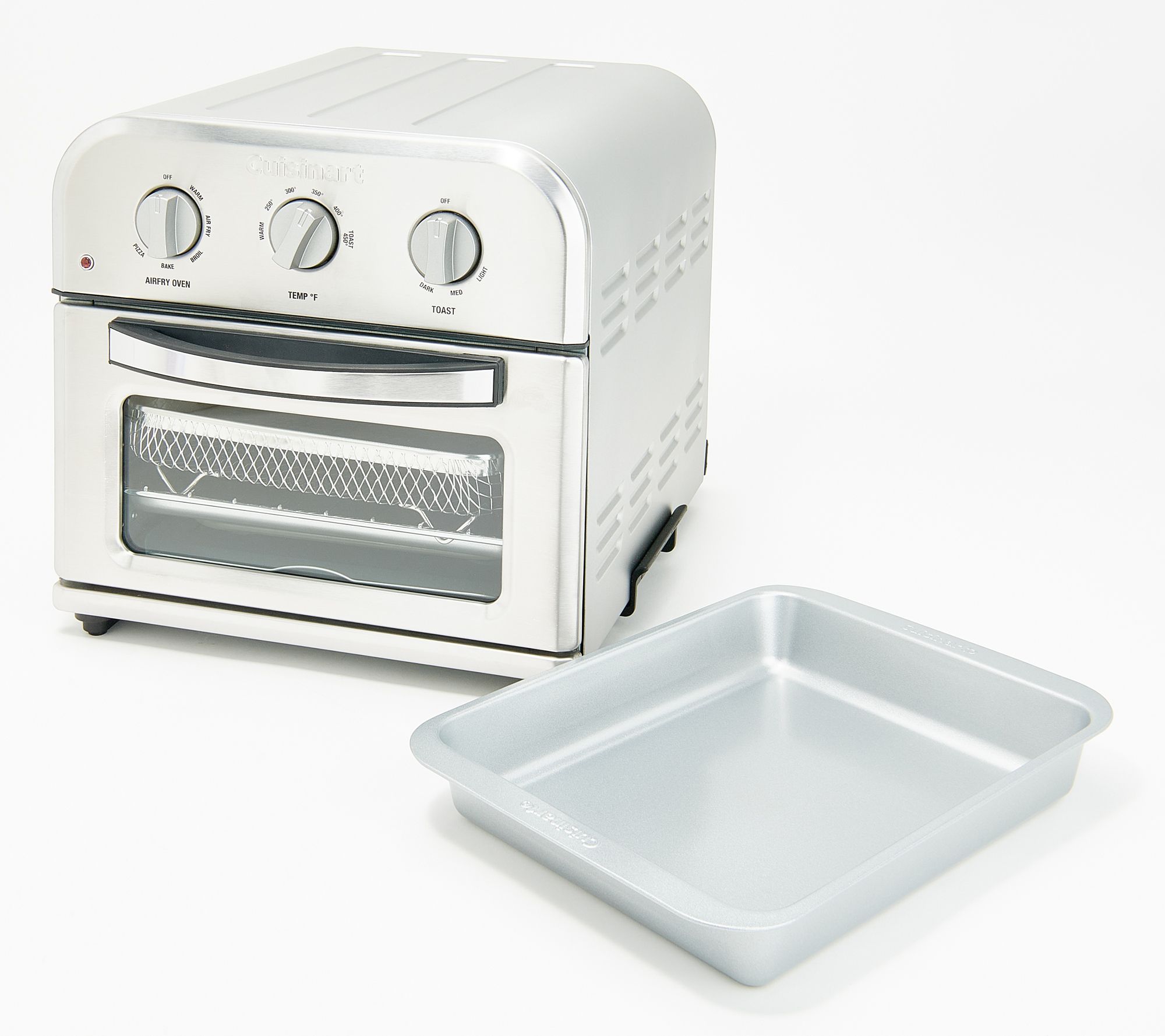 Cuisinart Mini Air Fryer Toaster Oven with Cake Pan on QVC 