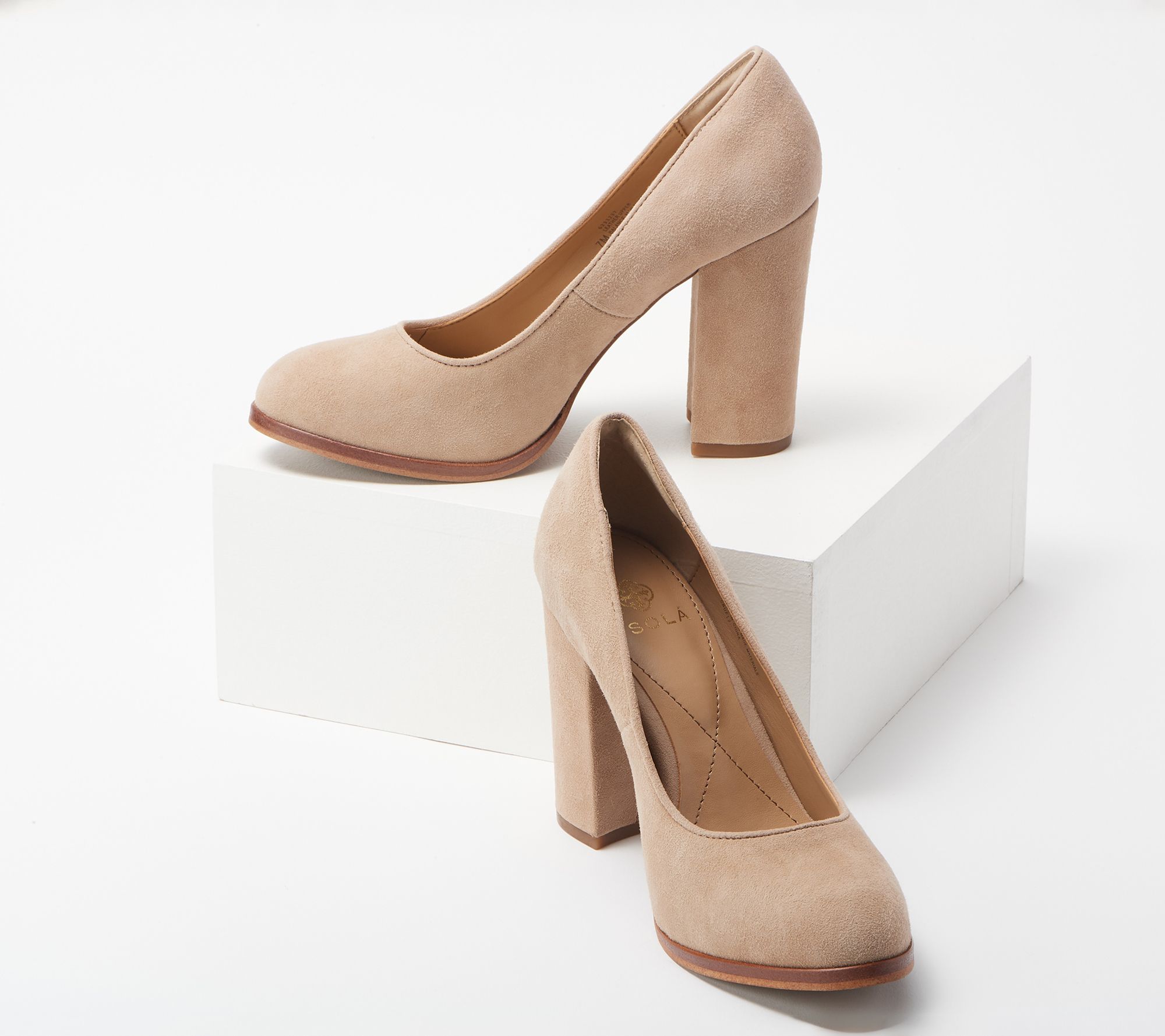 Isola Block Heel Pump - Hayley - S9725