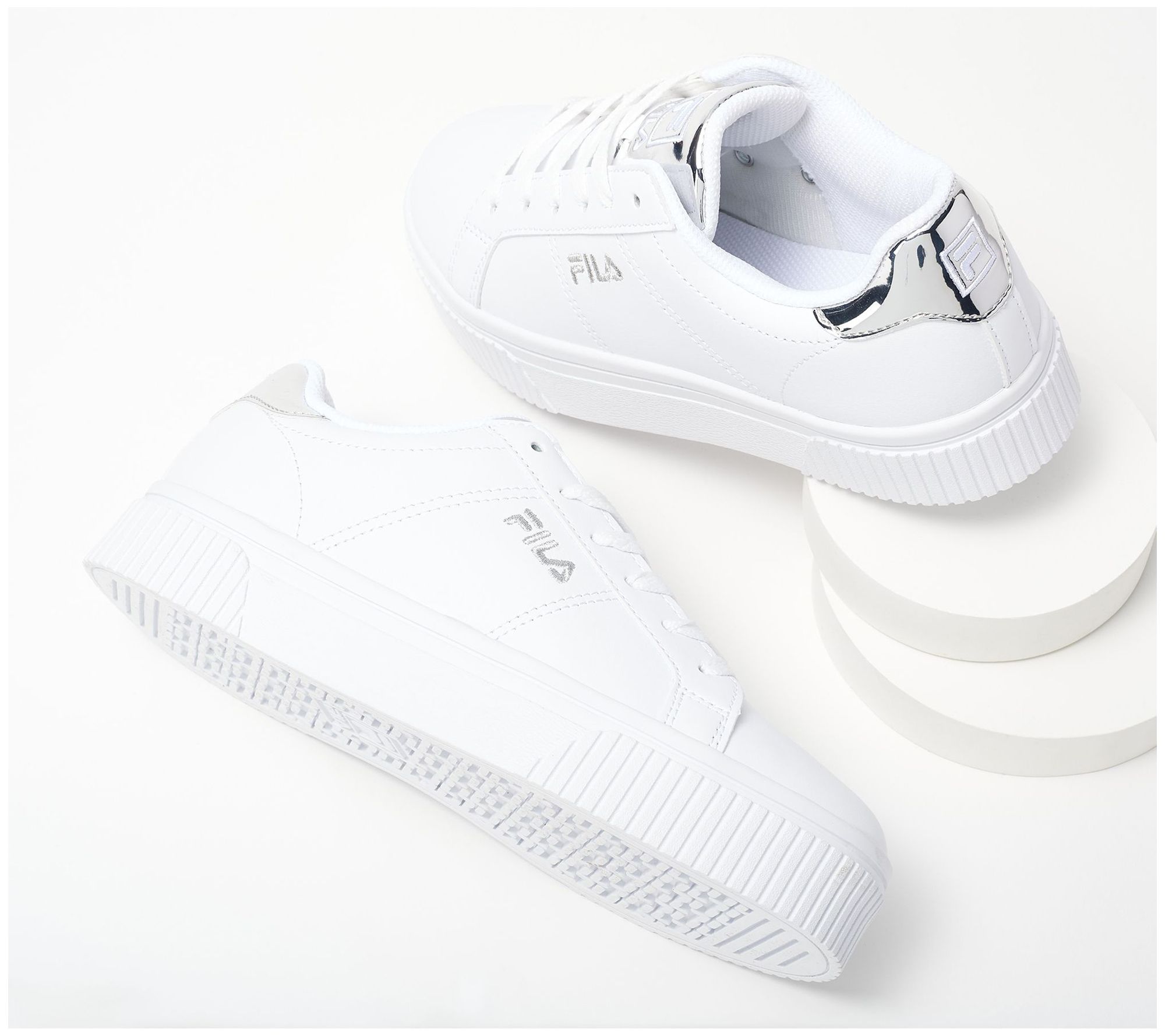 qvc white shoes