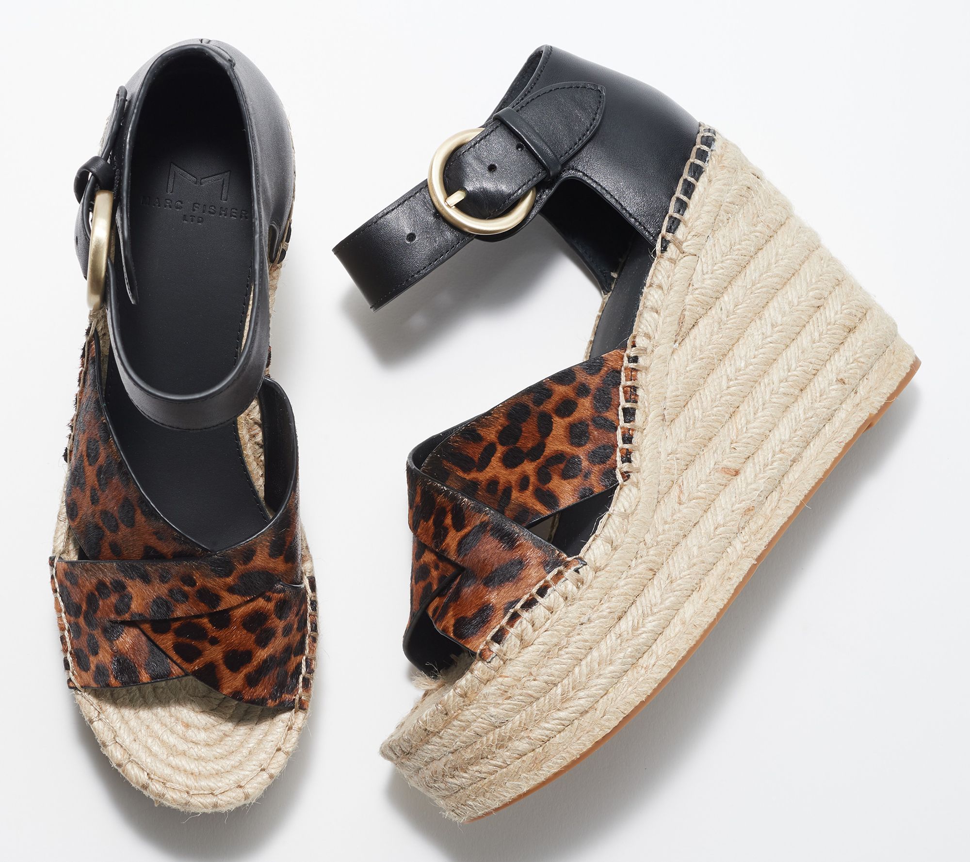 Marc Fisher LTD Espadrille Wedge Sandal - Amari - S9737