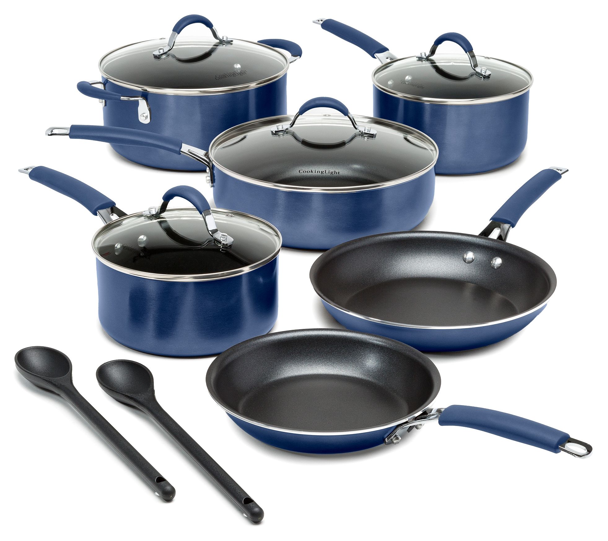 NEW Cuisinart Ceramica XT Matte Collection WHITE 12PC Nonstick