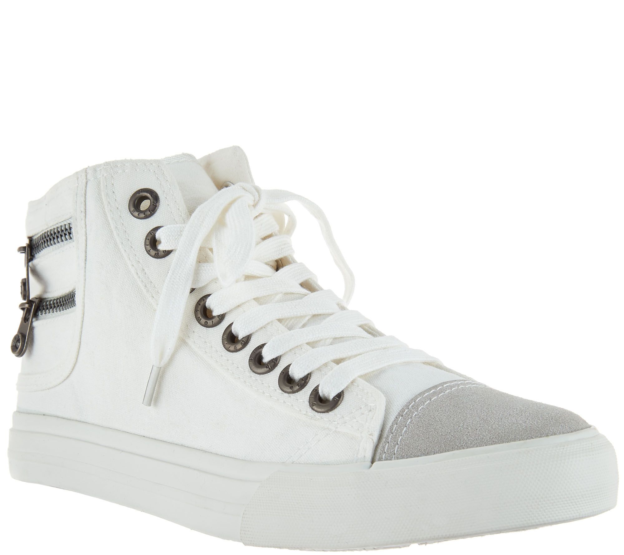 Blowfish Canvas High Top Sneakers - Madrid — QVC.com