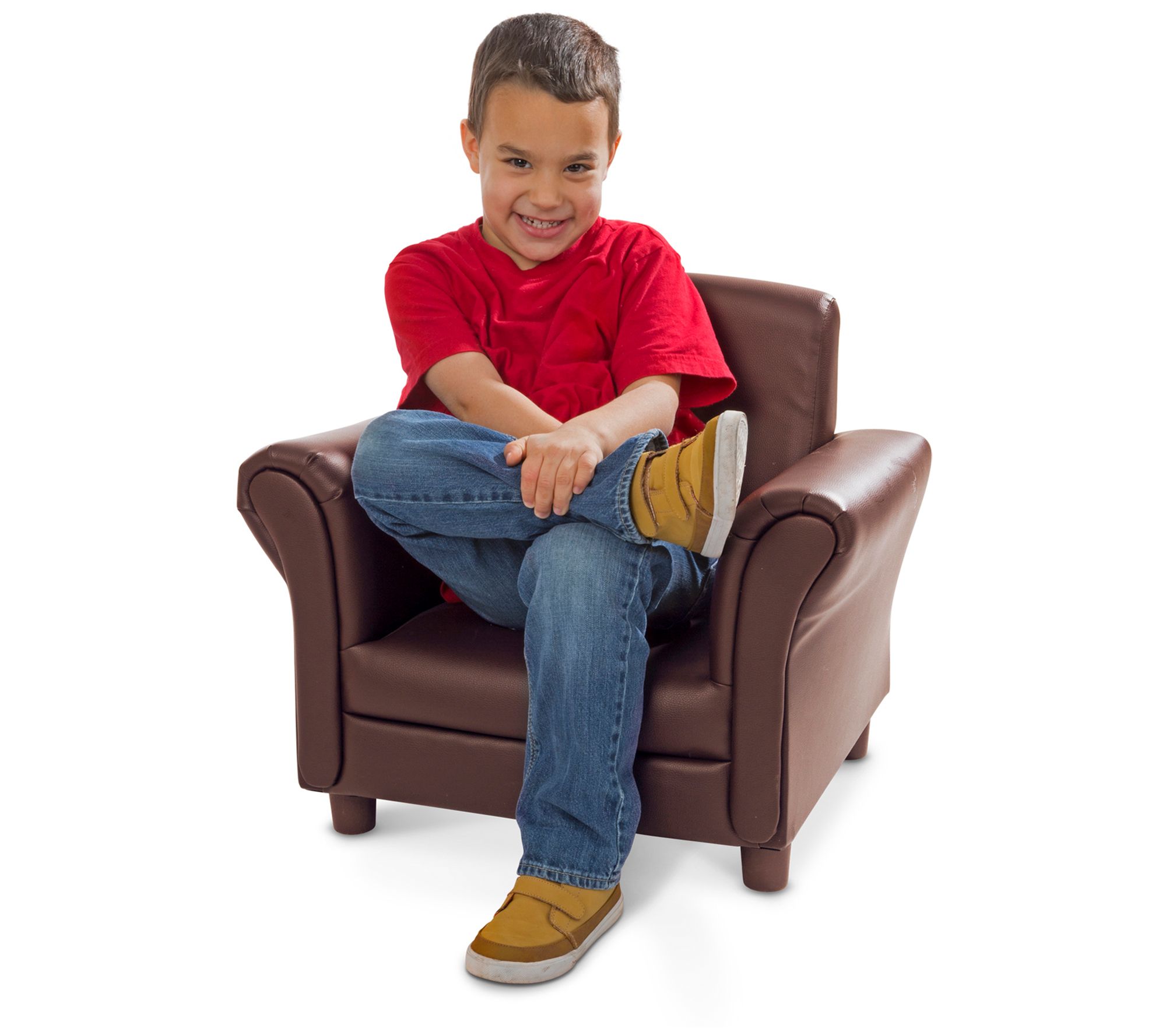 Melissa and doug 2025 faux leather chair