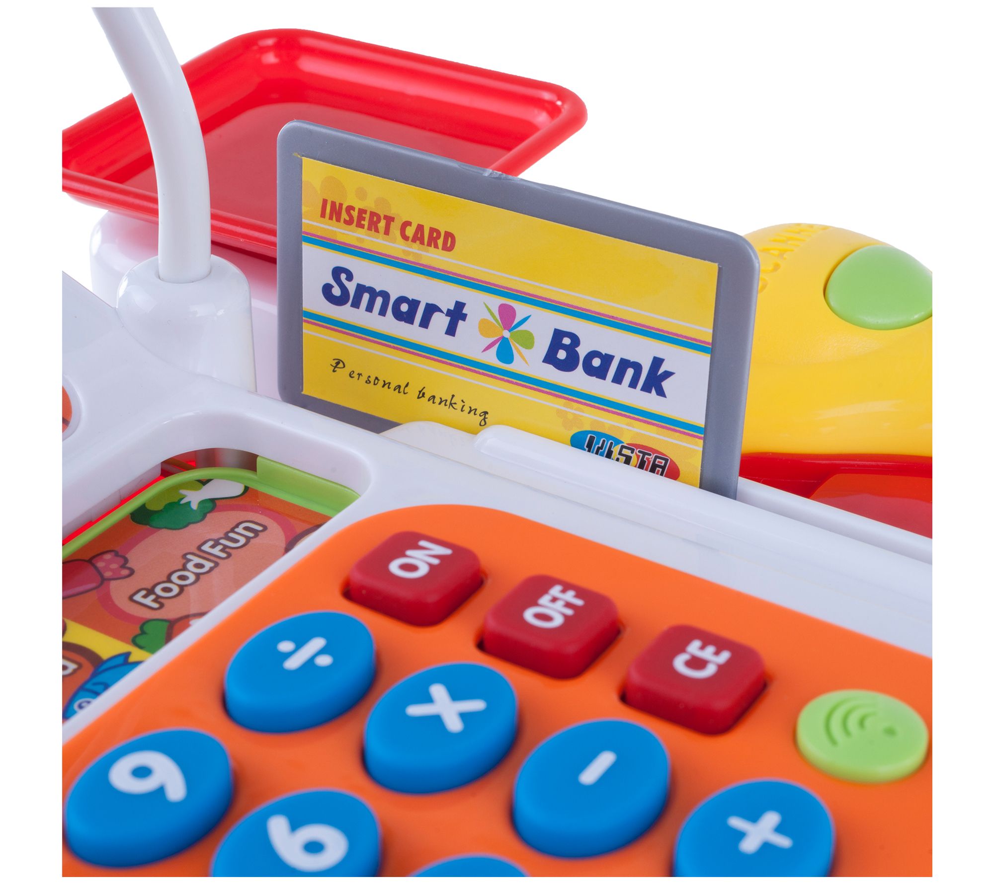 Pretend Cash Register Playset by Hey Play - QVC.com