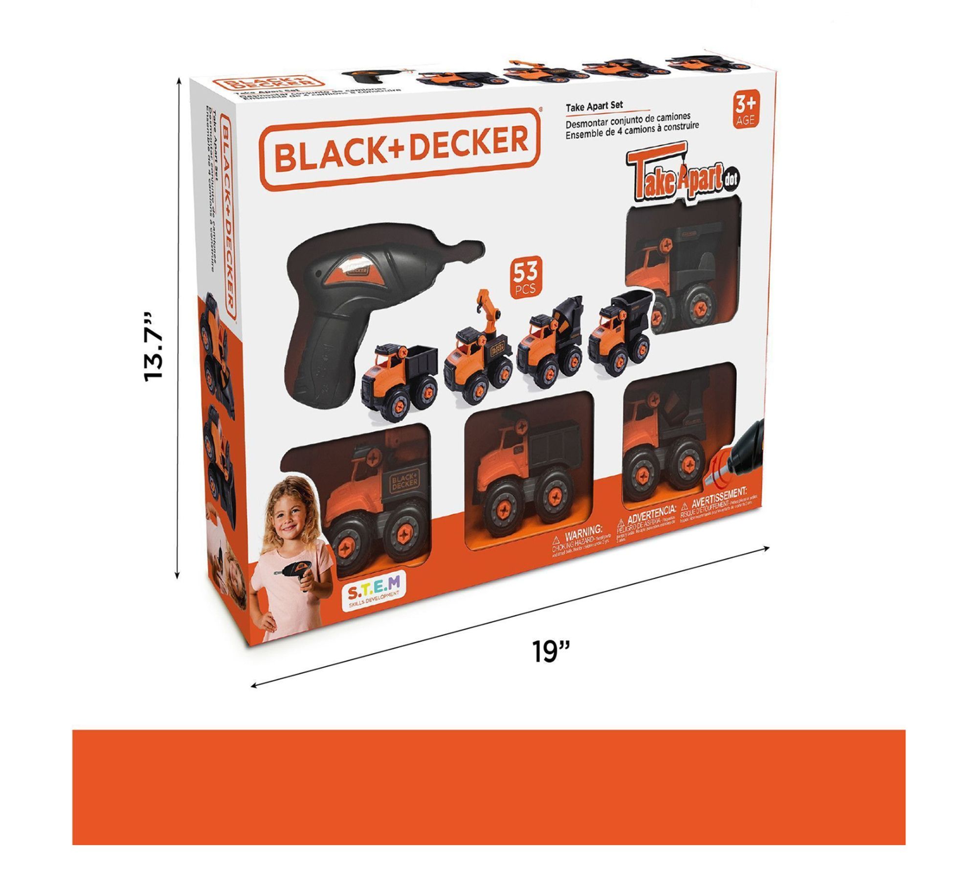 BLACK+DECKER Jr. Mega Power N' Play Workbench with Sounds! - 52