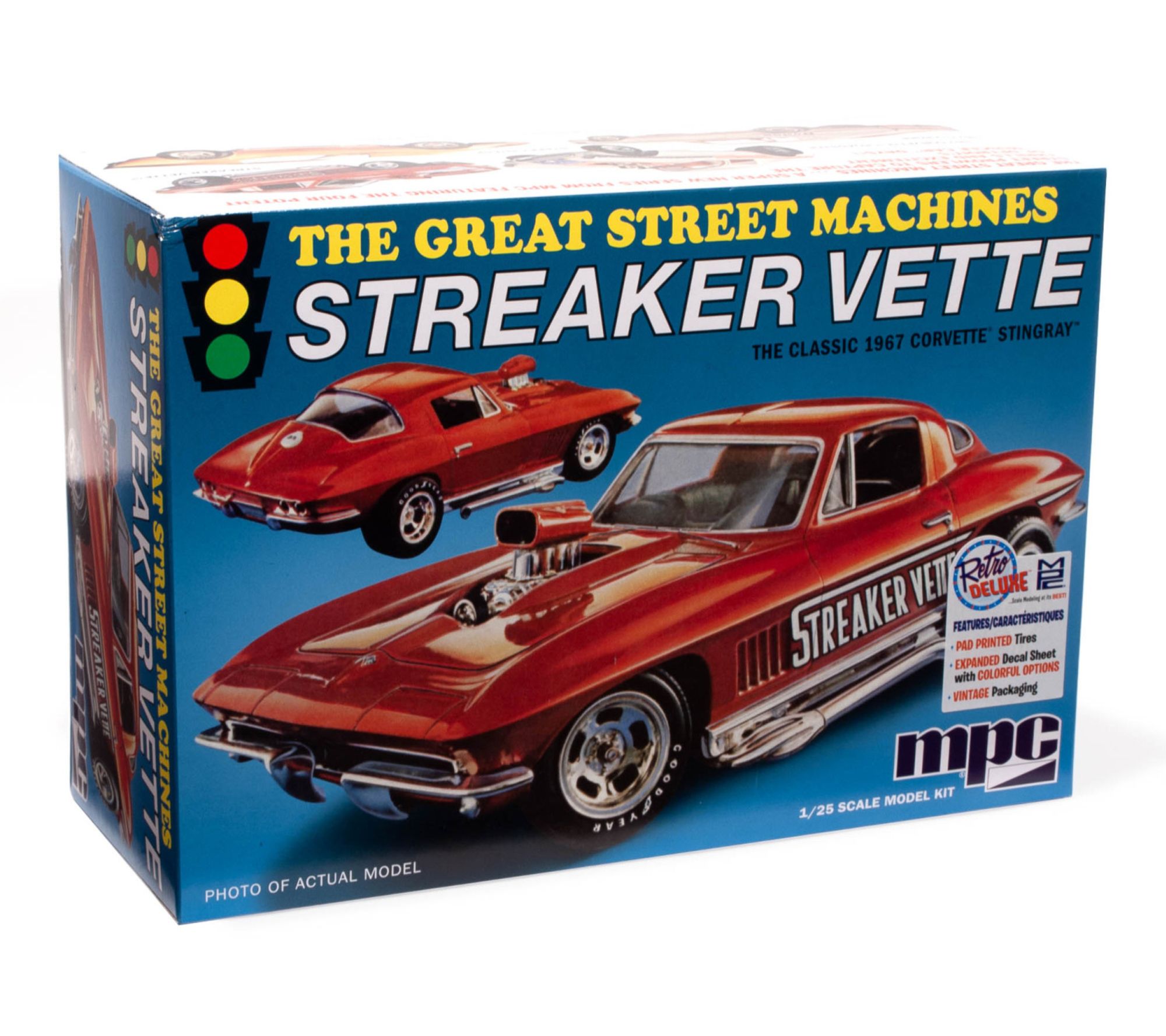 MPC 1:25 Scale Model Kit - 1967 Chevy Corvettetingray