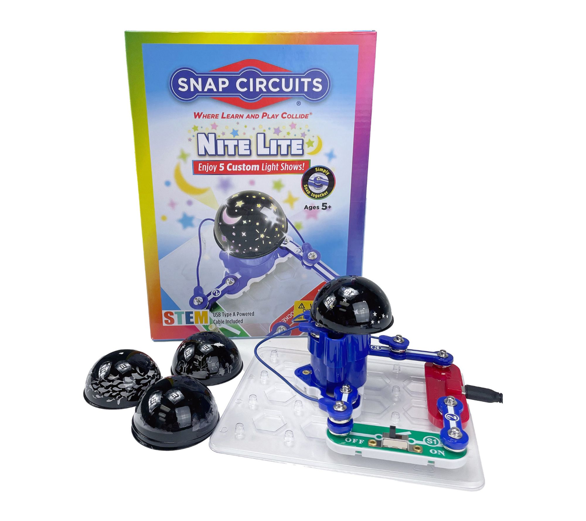 Snap Circuits Nite Lite Electronic Science Exploration Kit