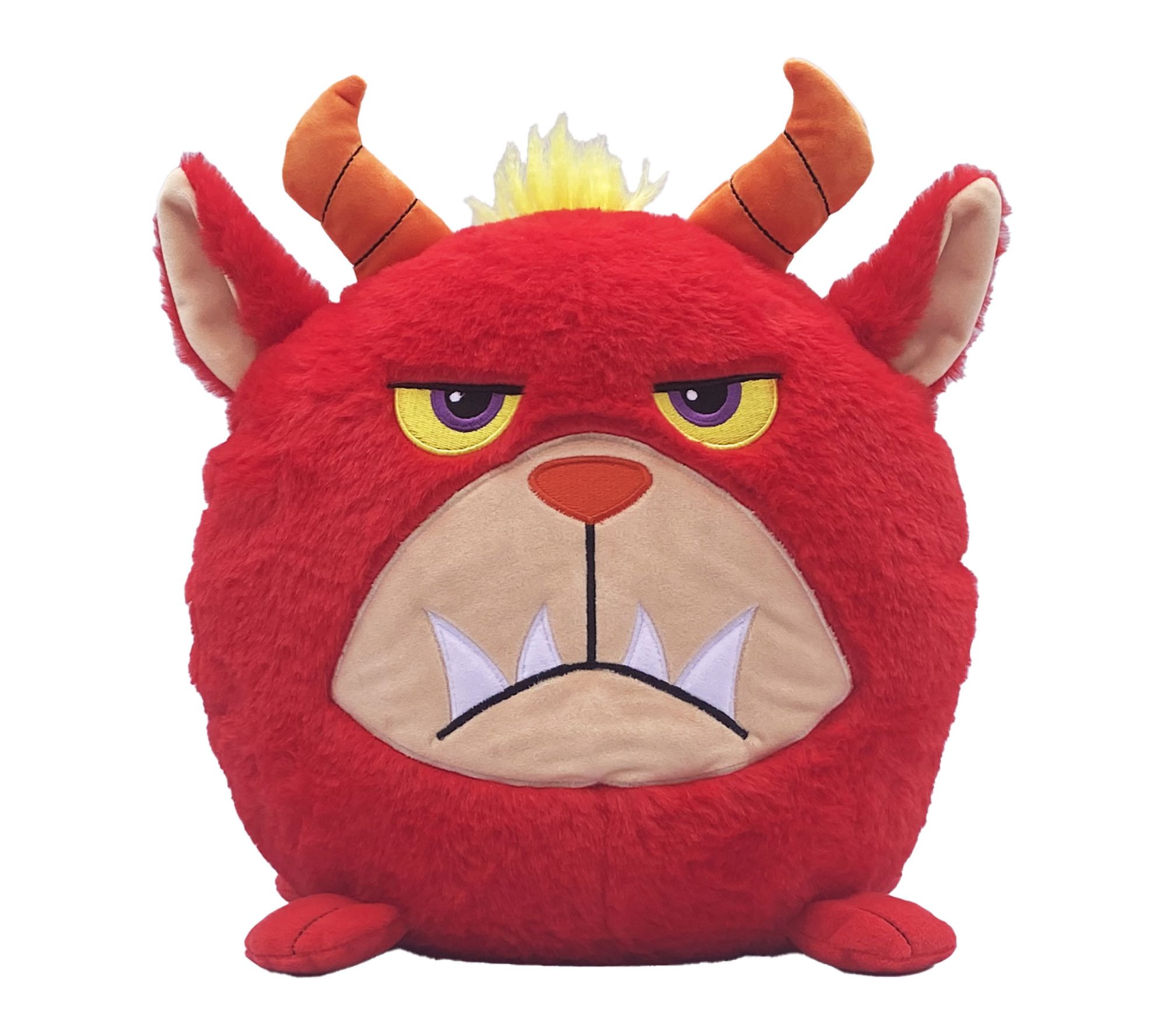 Hangry Petz Rogue Monster 12in Red Animal Plush
