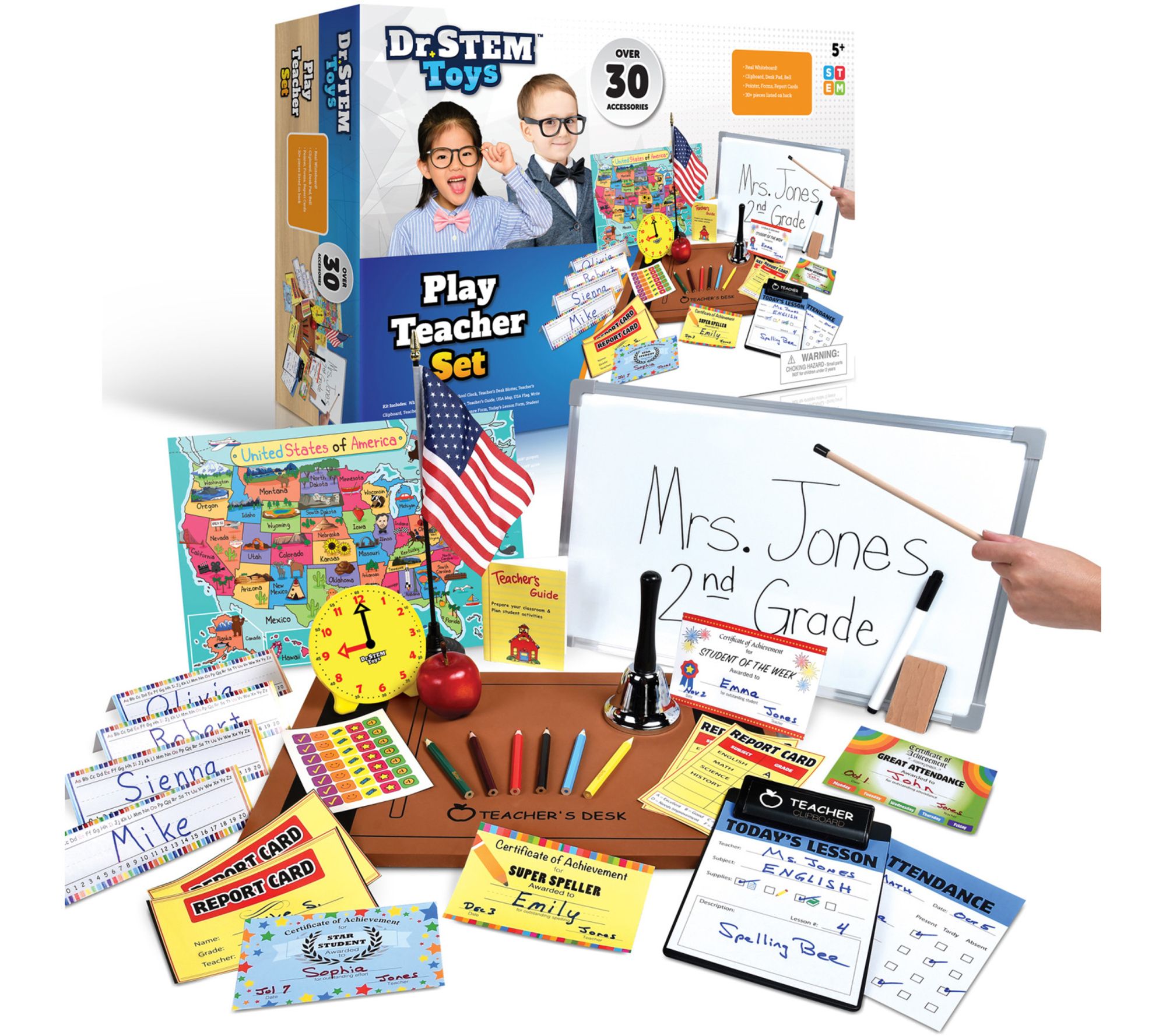 Dr. STEM School and Classroom Play Teacher Set