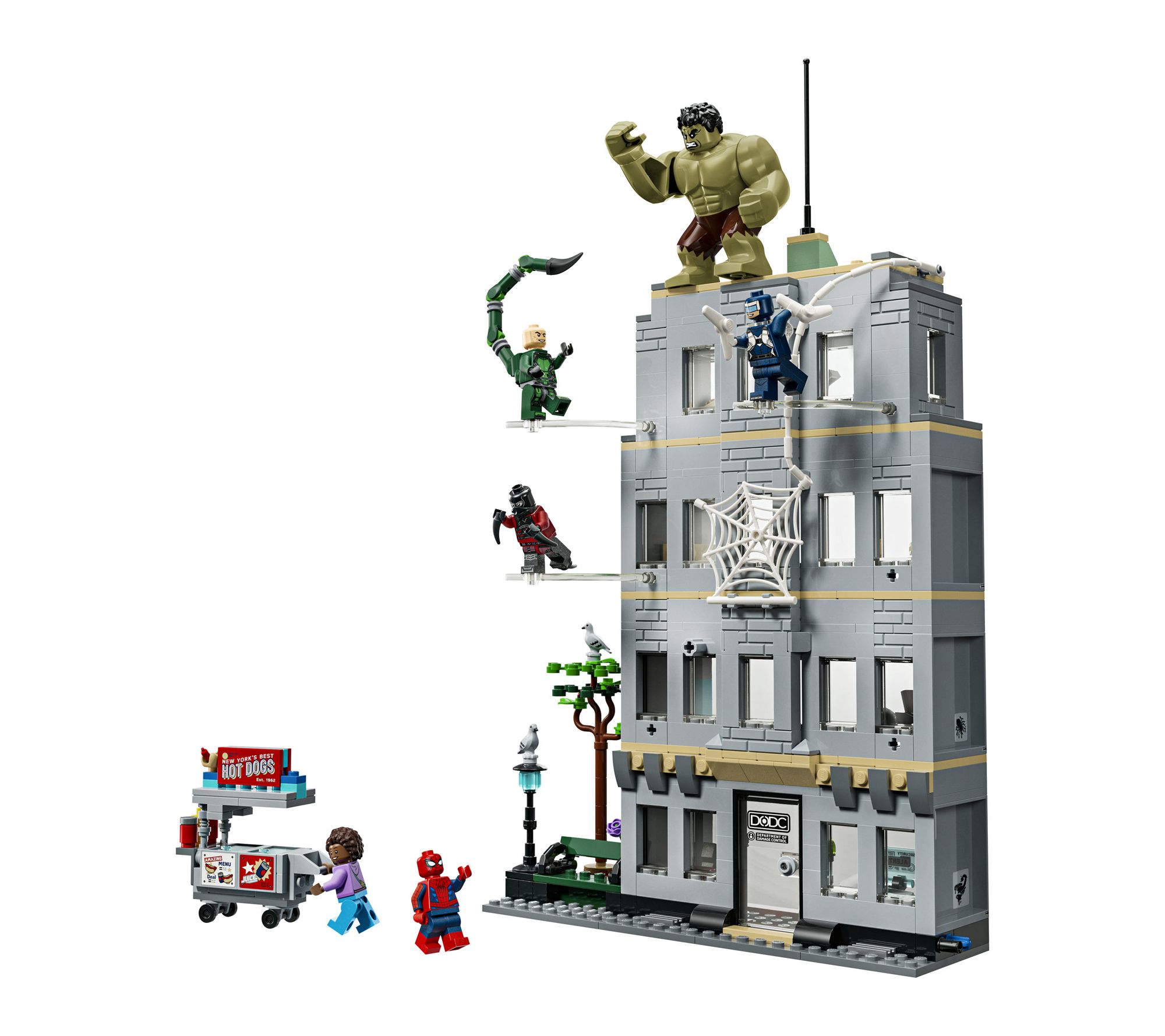  LEGO Super Heroes Spider-Man vs. Hulk Epic Clash 76350