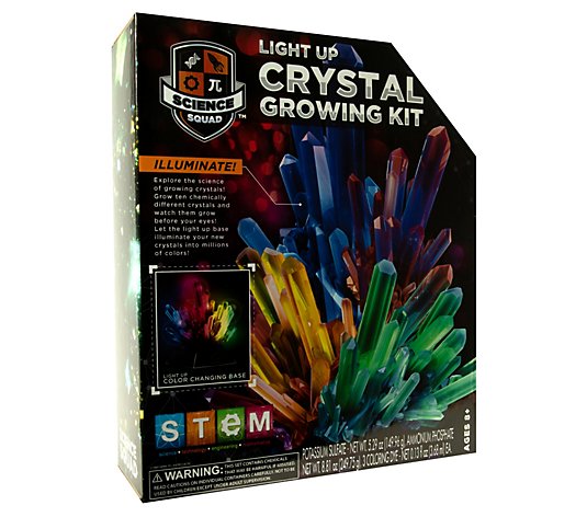 RMS Light Up Crystal Growing Kit
