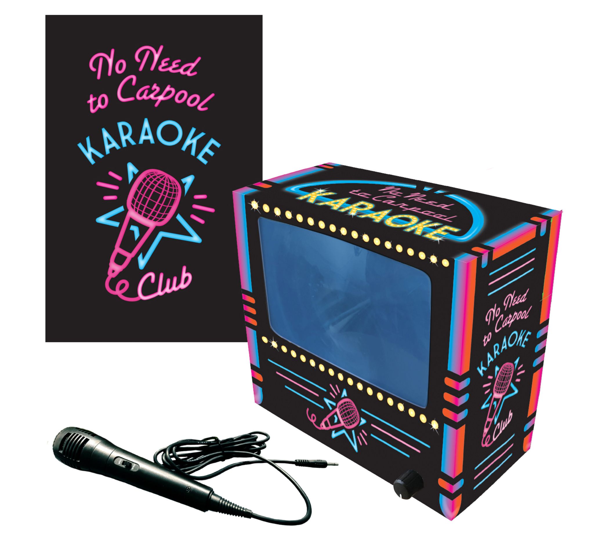 The 'No Need to Carpool' Karaoke Set  Works Wit h Your Phone