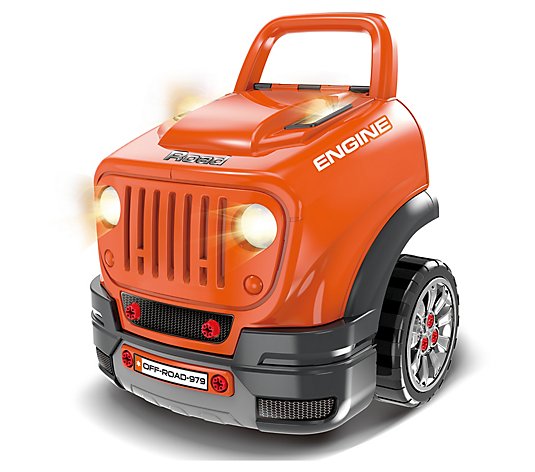 The Bubble Factory Kids Build and Play Motor Engine Jeep