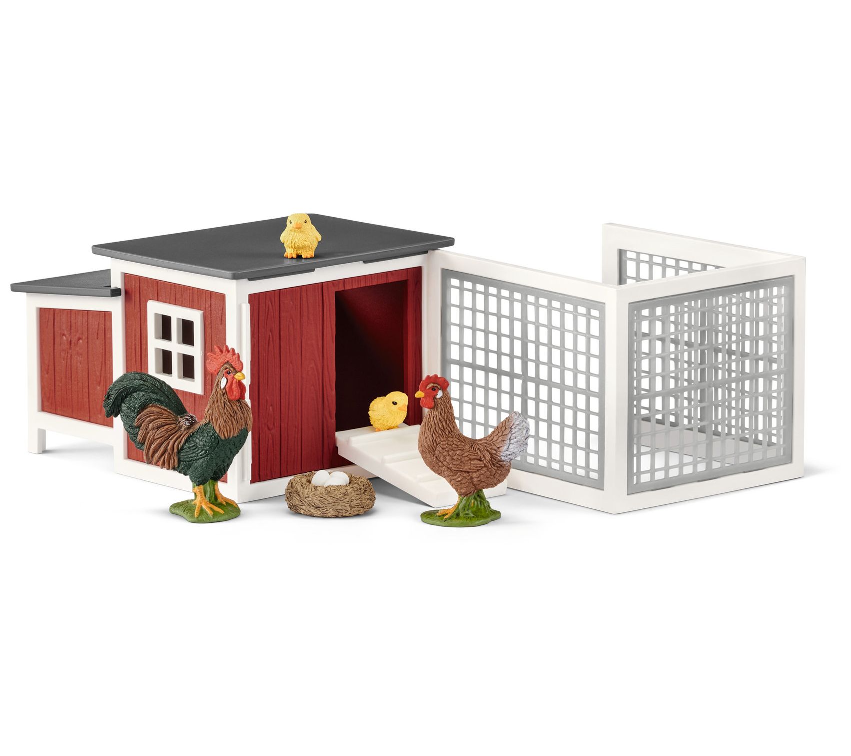 Schleich Farm World Chicken Coop Playset