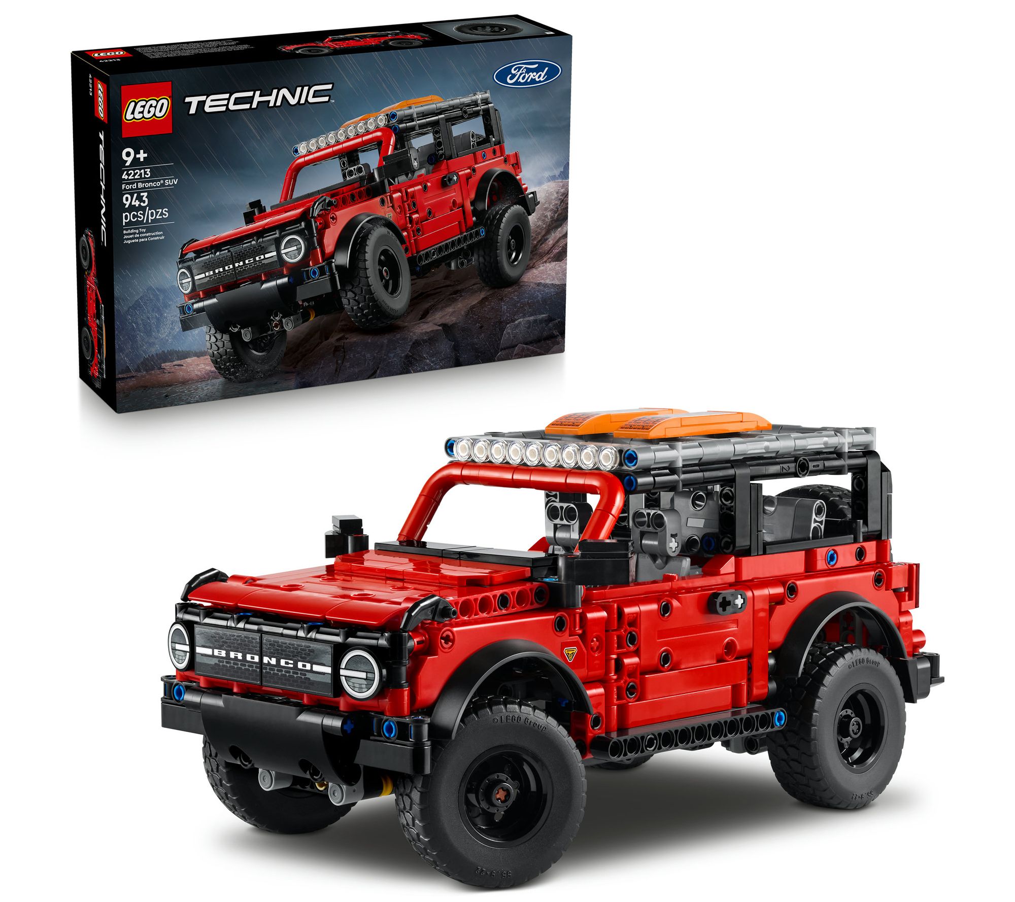 LEGO Technic Ford Bronco SUV Model Car Kit STEMBuilding Set 4