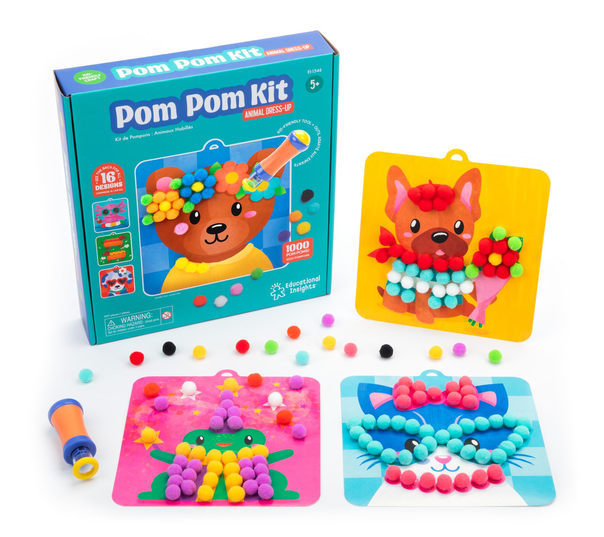 Educational Insights Pom Pom Craft Kit
