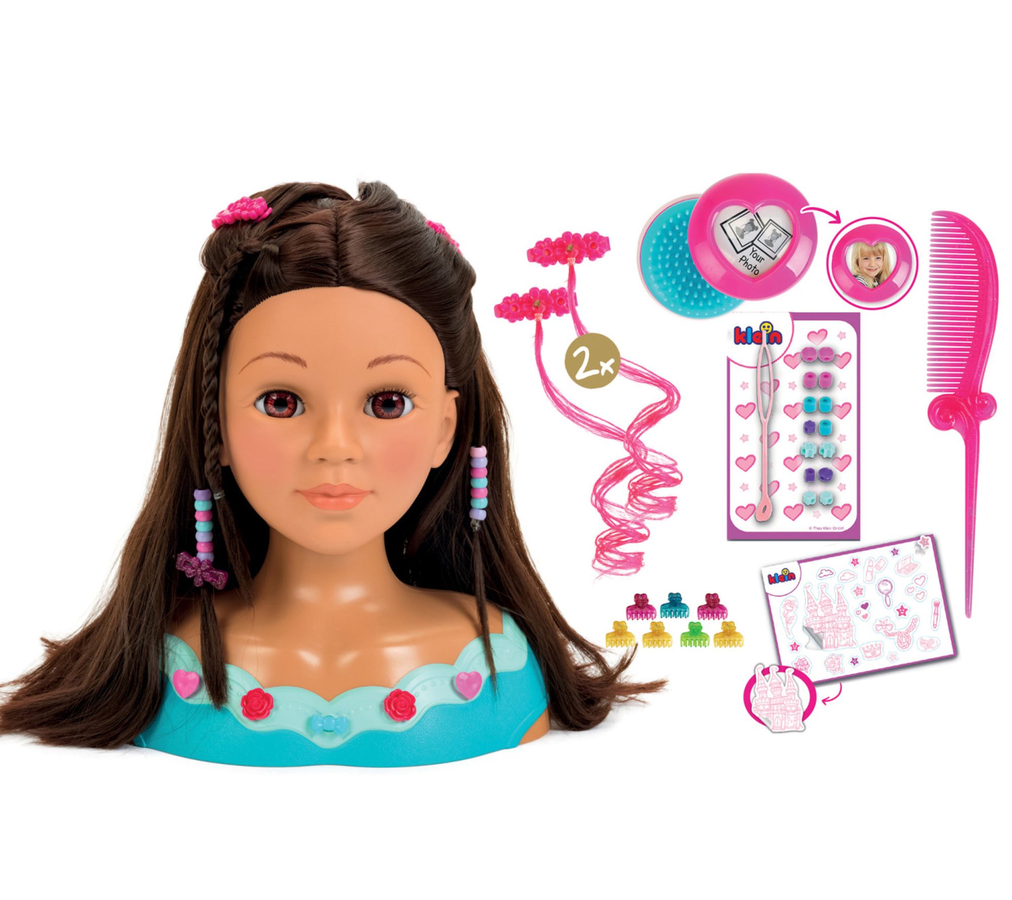 Klein Toy Hairstyling Head Set