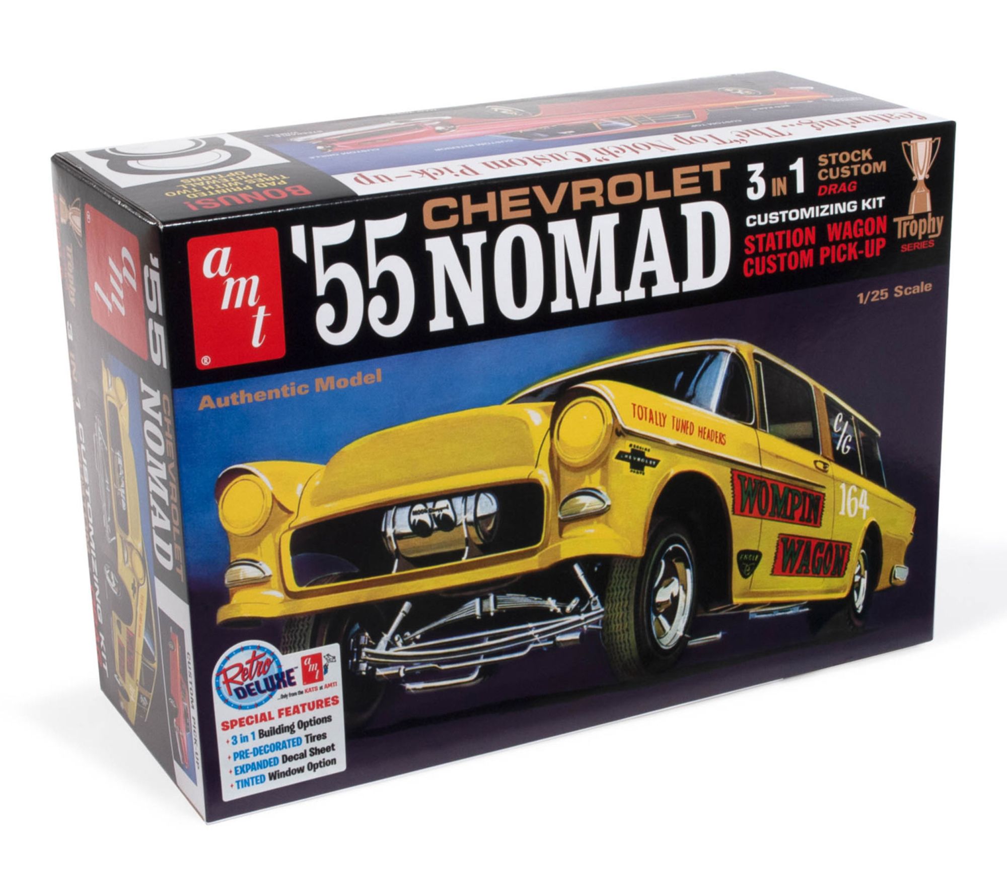 AMT 1:25 Scale Model Kit - 1955 Chevy Nomad