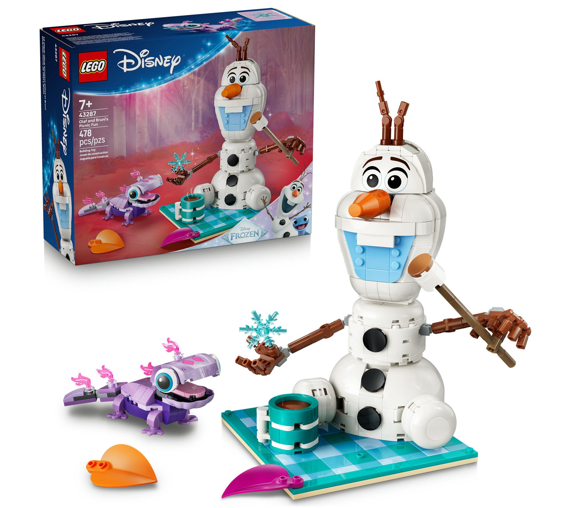 LEGO  Disney Frozen Olaf and Bruni's Picnic Fun43287