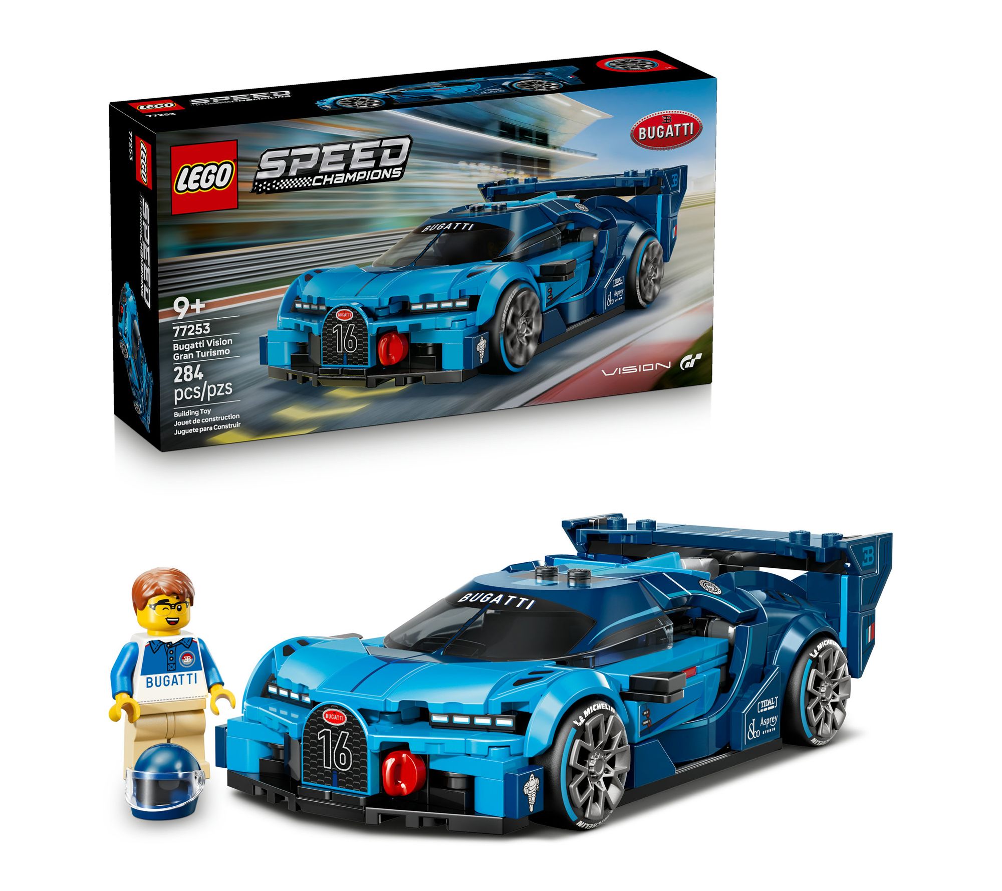 LEGO Speed Champions Bugatti Vision Gran Turismo Hyper Sports