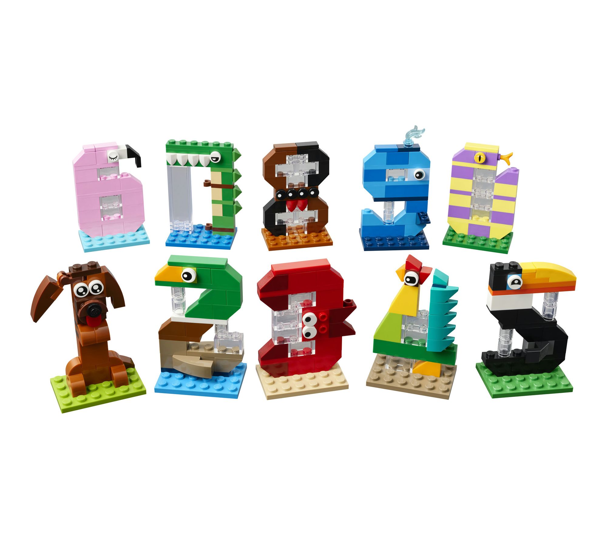LEGO Iconic Birthday Numbers 40807 - QVC.com