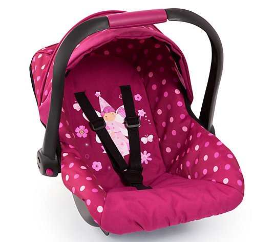 Baby Doll Deluxe Car Seat with Canopy Polka Dot s