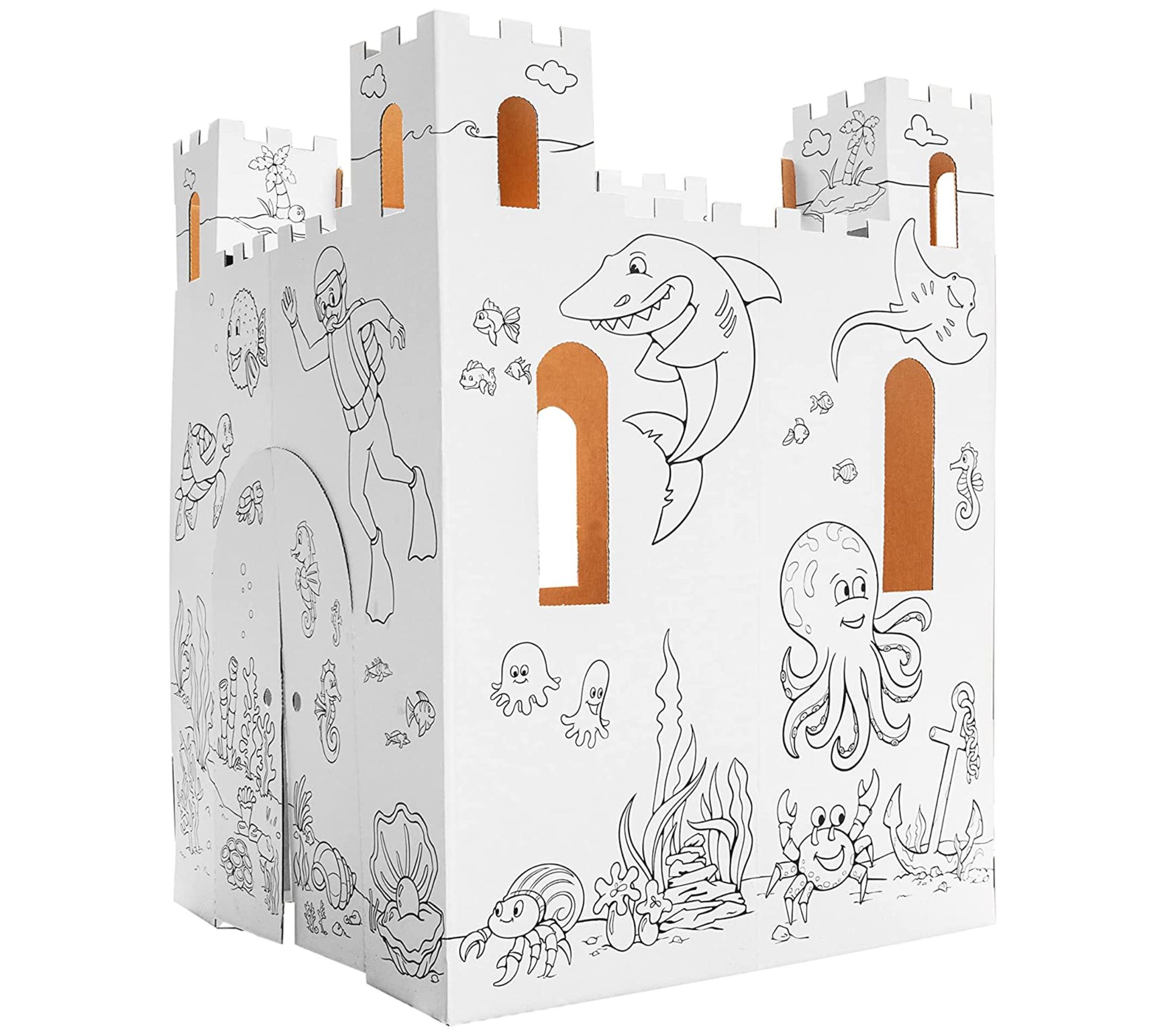 Easy Playhouse Sand Castle