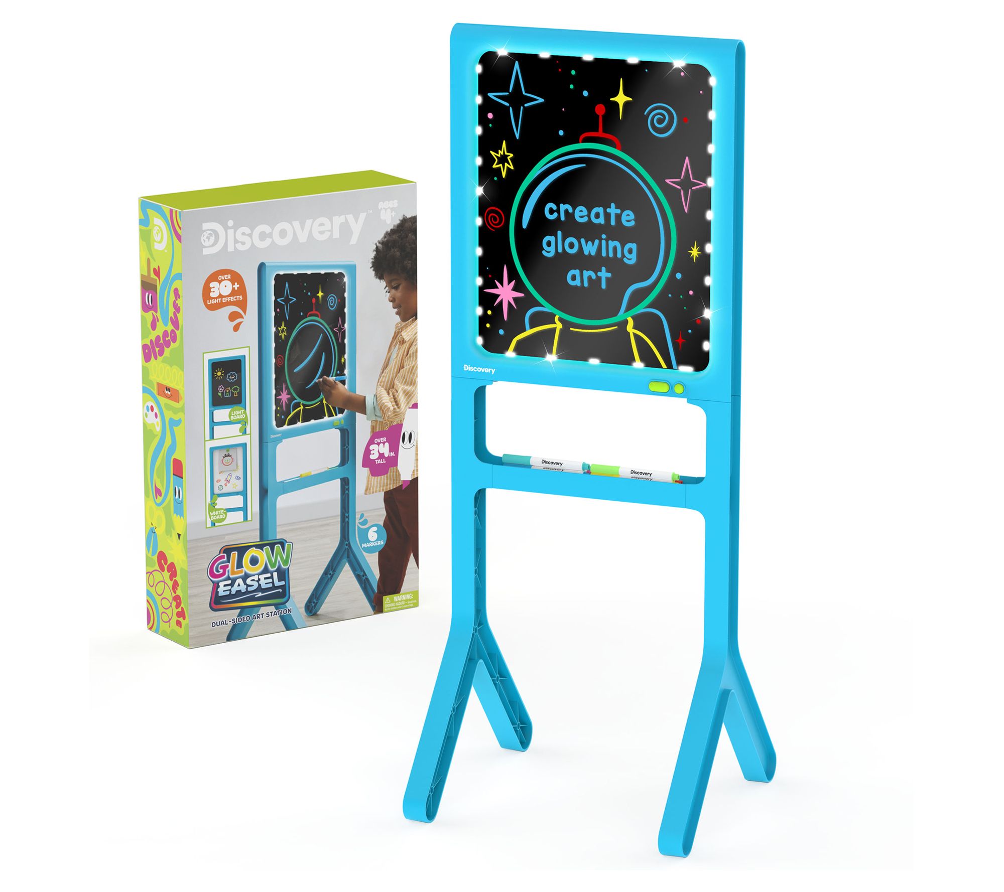 Discovery Kids 2-in-1 Light Designer Standing E asel