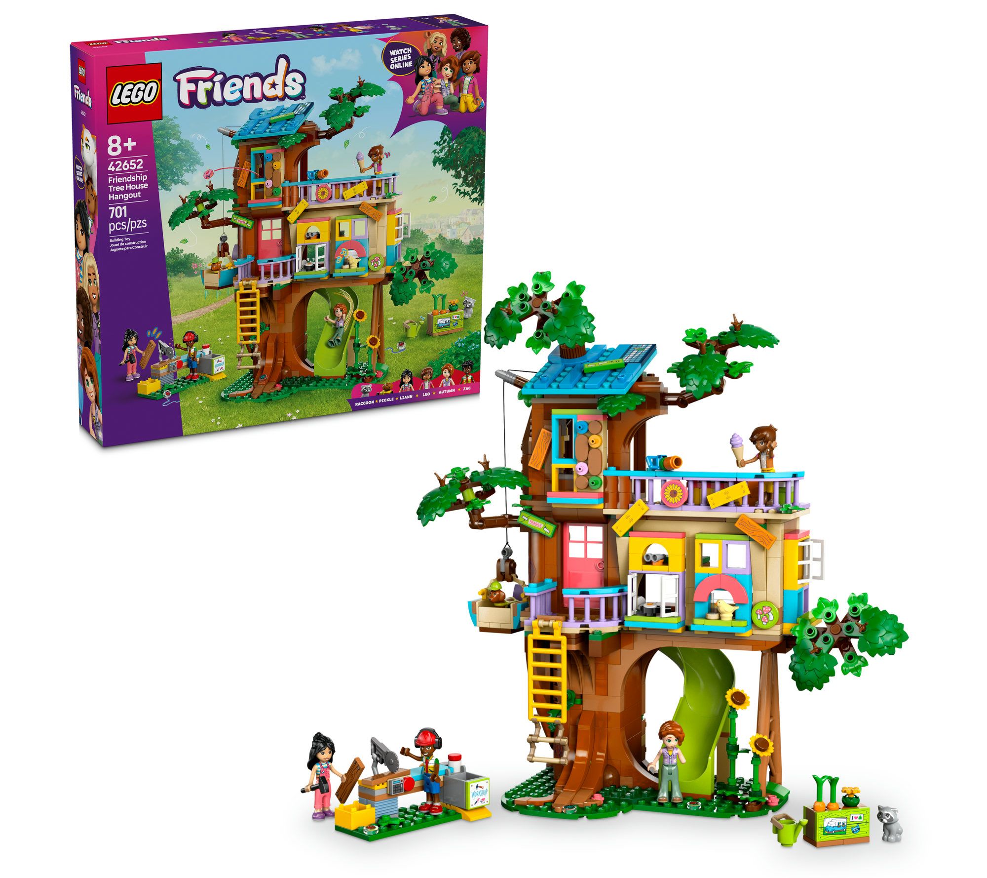 LEGO Friends Friendship Tree House Hangout Building Kit 42652