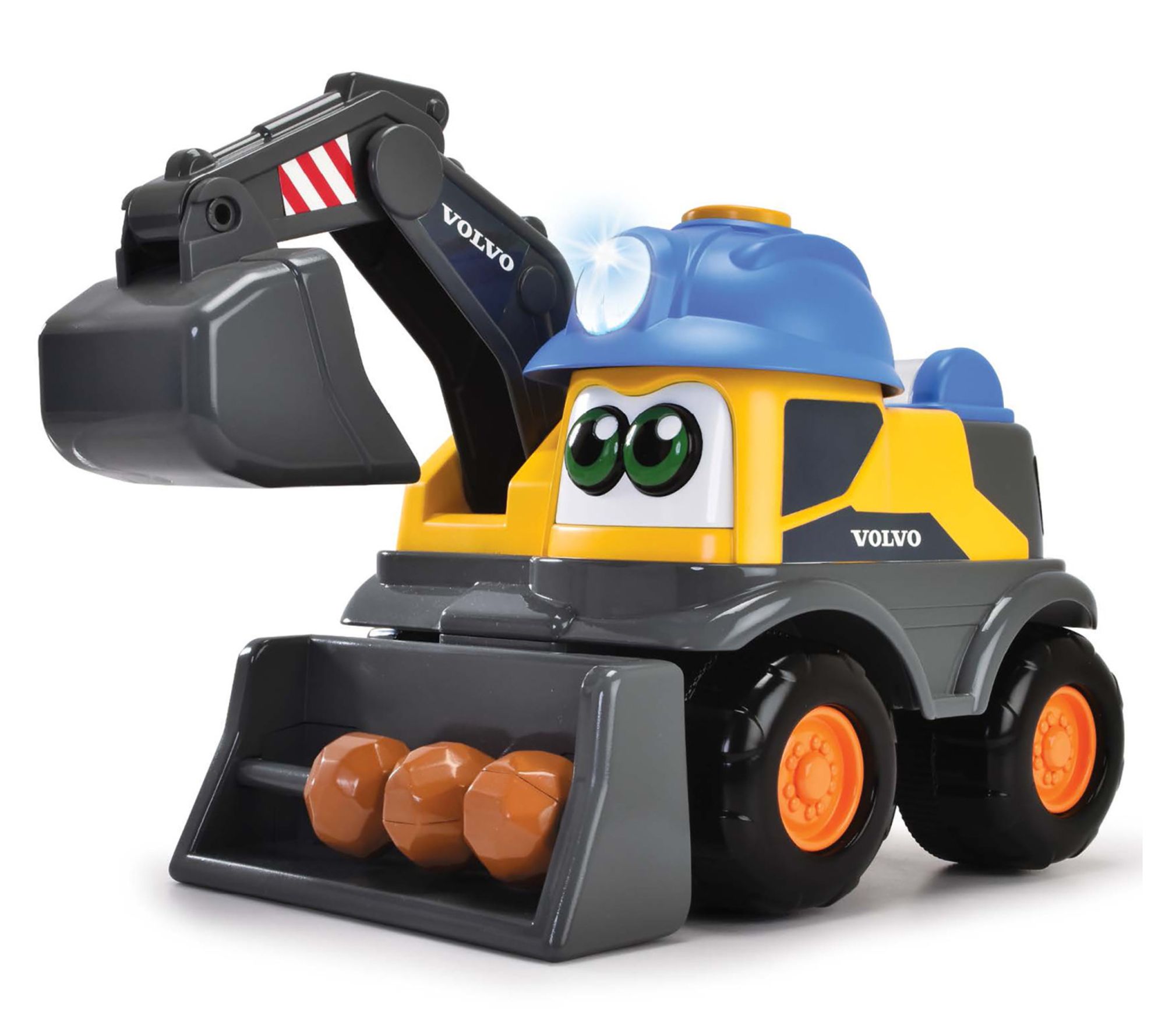 Dickie Toys: ABC Volvo Danny Digger, Yellow/Blue