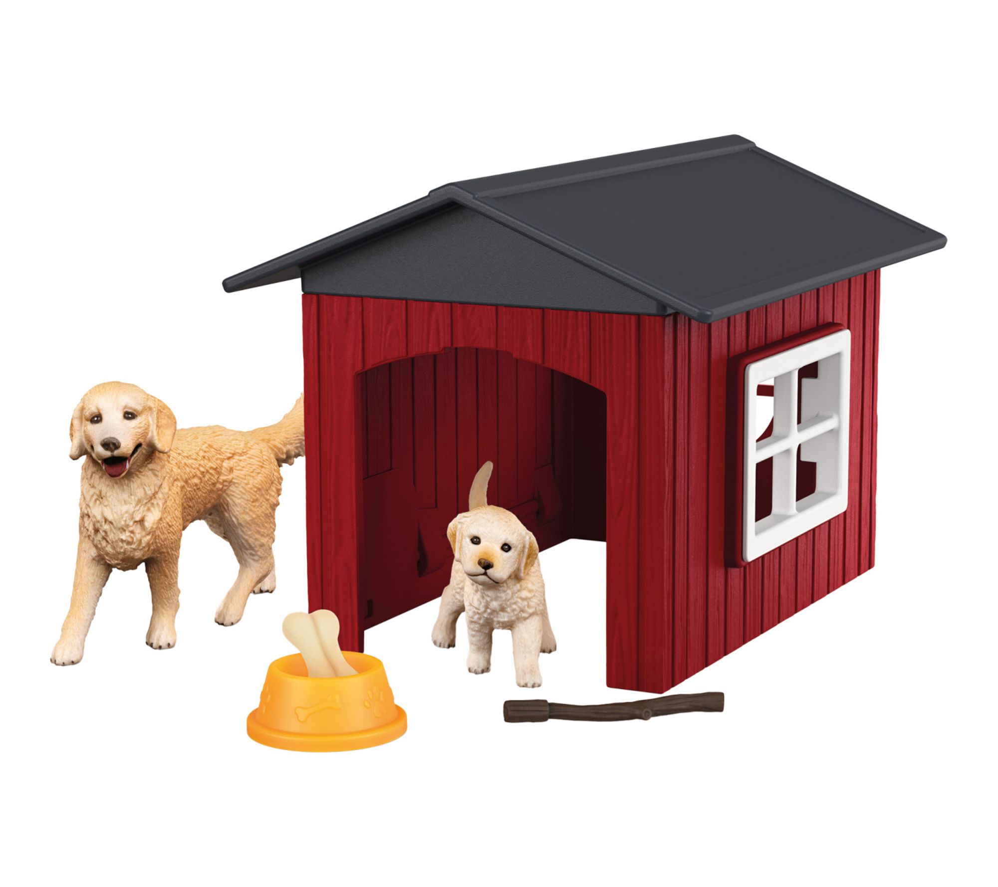 Schleich Farm World Dog Kennel 6pc Playset