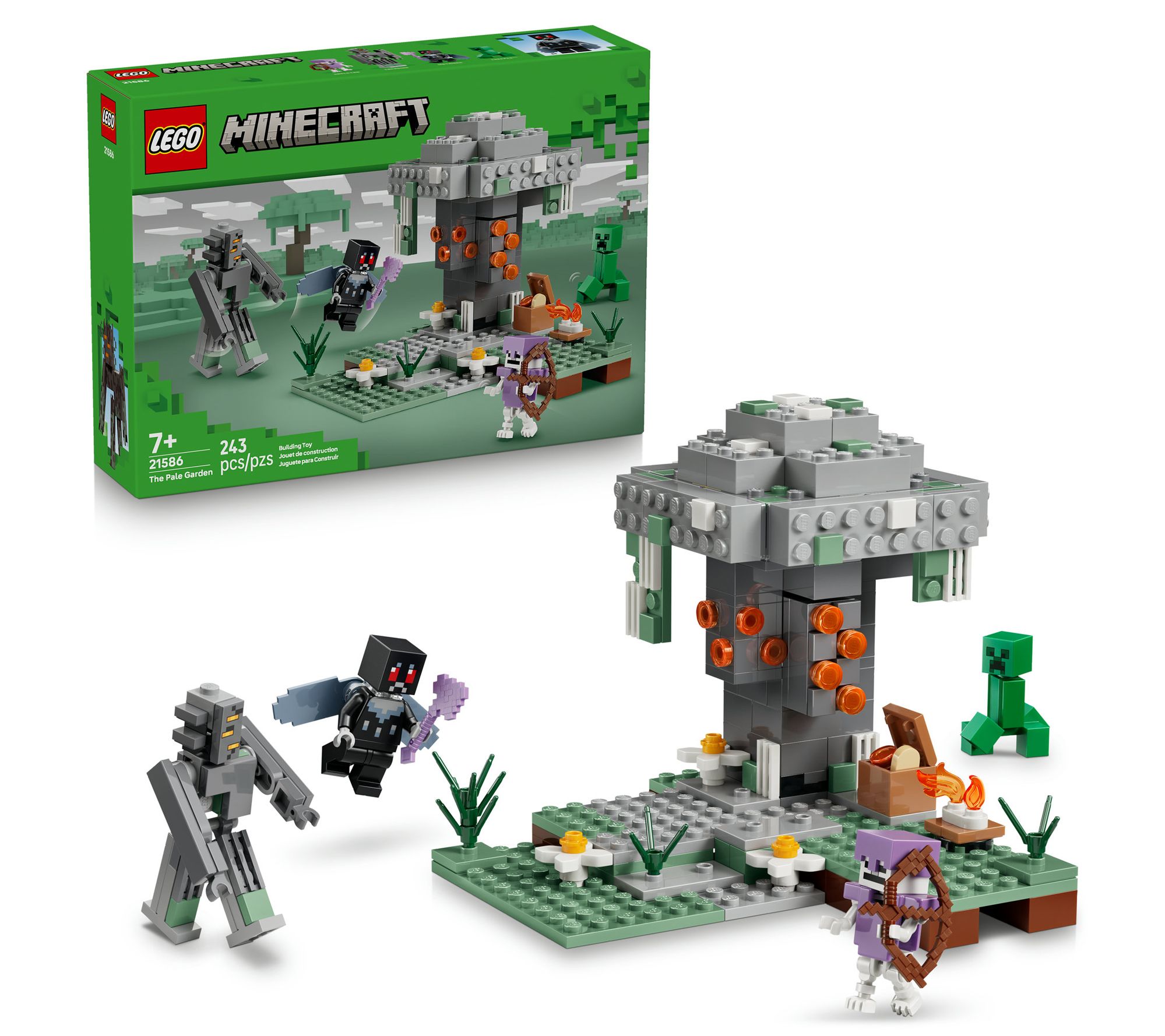 LEGO Minecraft The Pale Garden Brick Building Set 21586