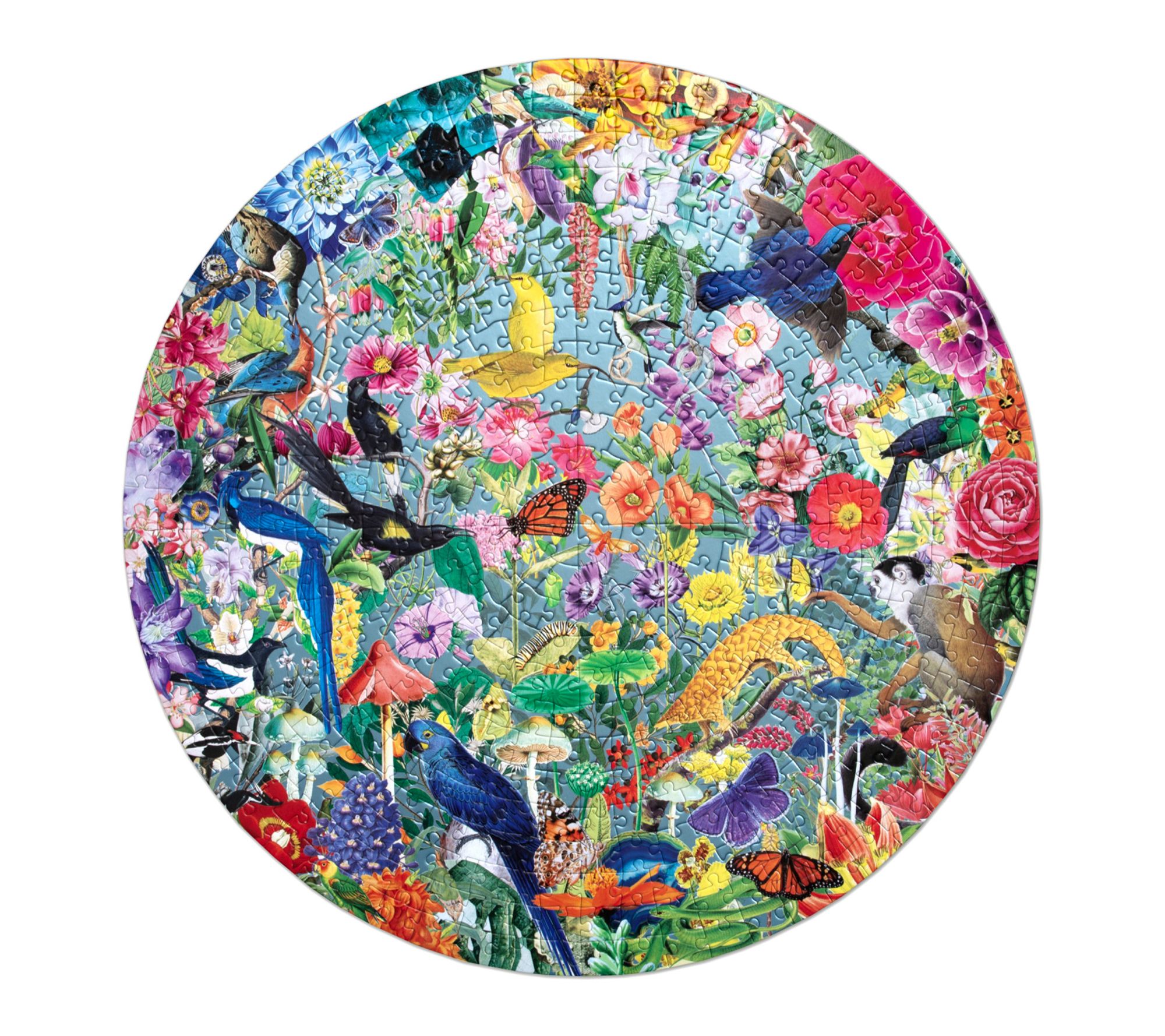 eeBoo Piece & Love Paradise Garden 500pc Puzzle