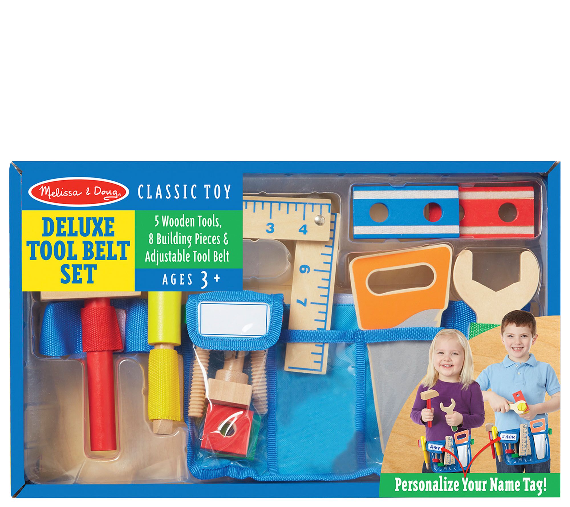 melissa & doug deluxe tool belt set