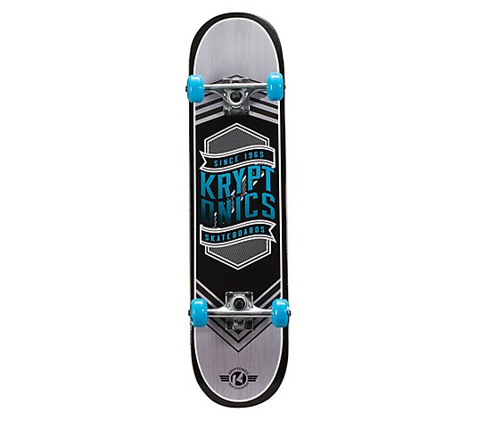 Kryptonics Drop-In Series Complete Flag Blue Skateboard
