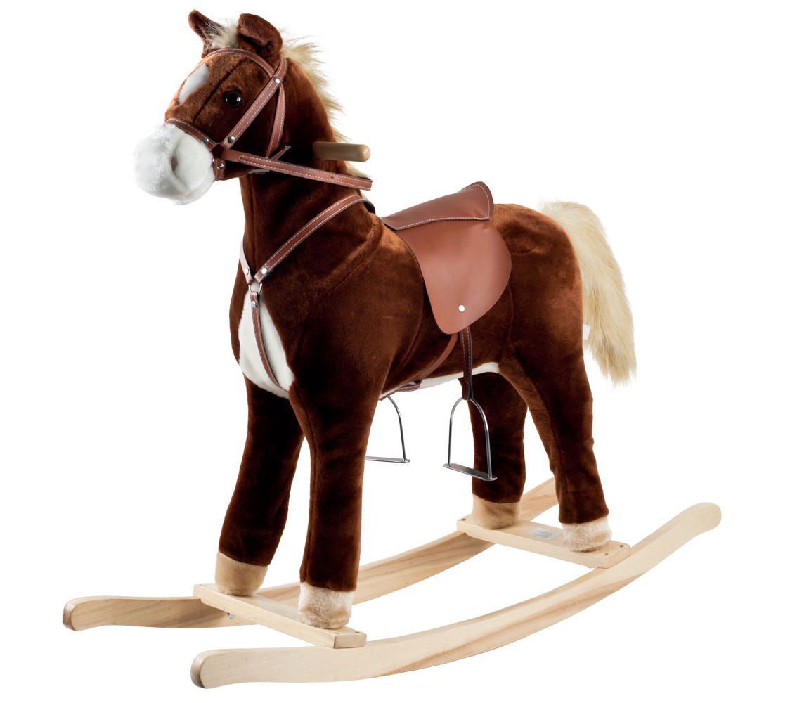 Plush Rocking Horse from Happy Trails! - QVC.com