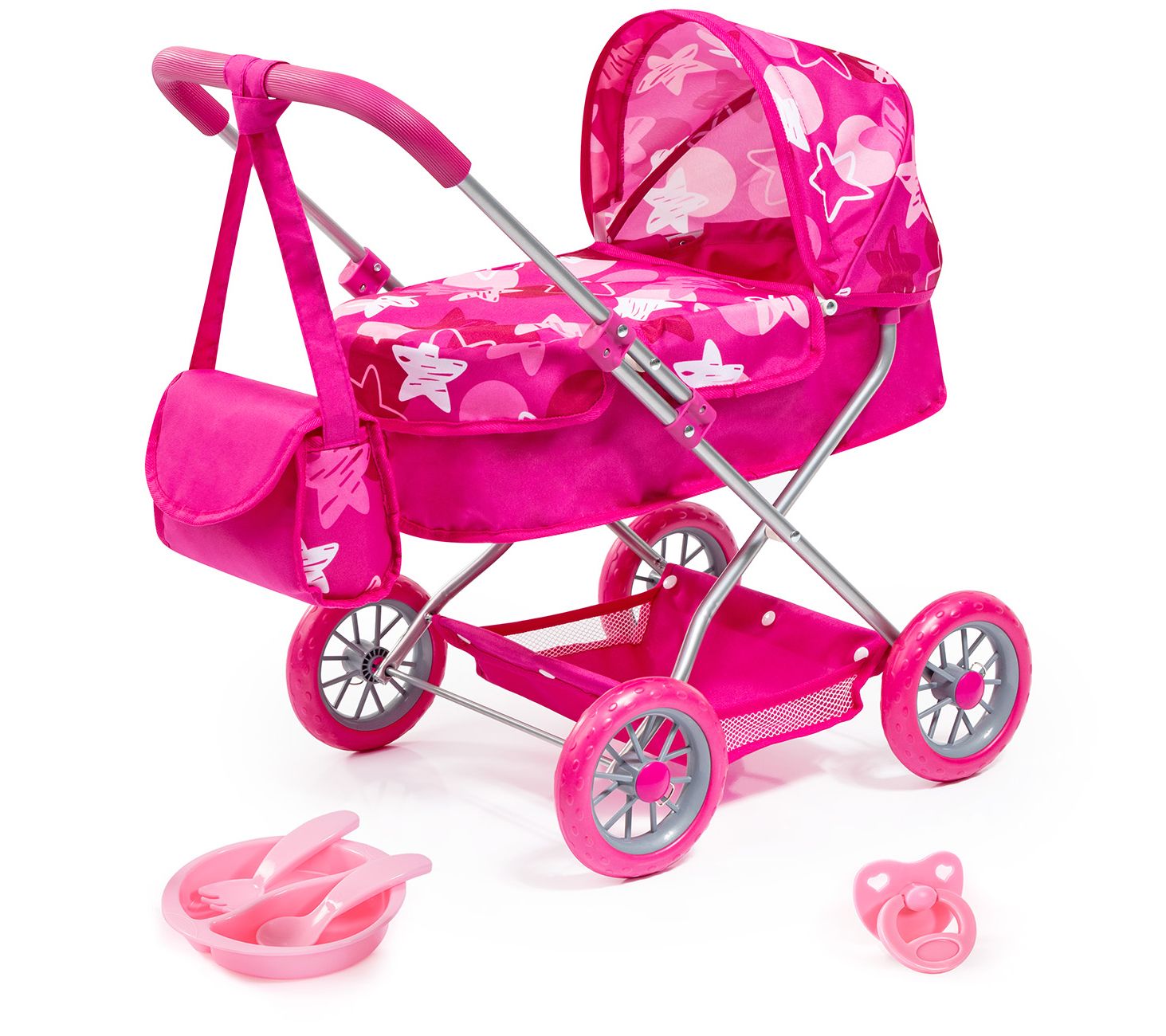 Ulba Doll Pram Smarty Set 6-in-1