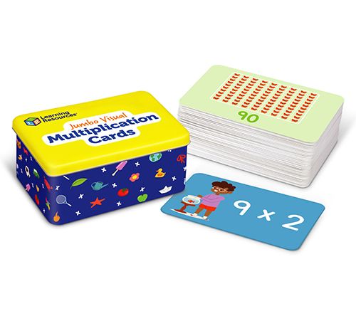 Learning Resources Visual Multiplication FlashCards