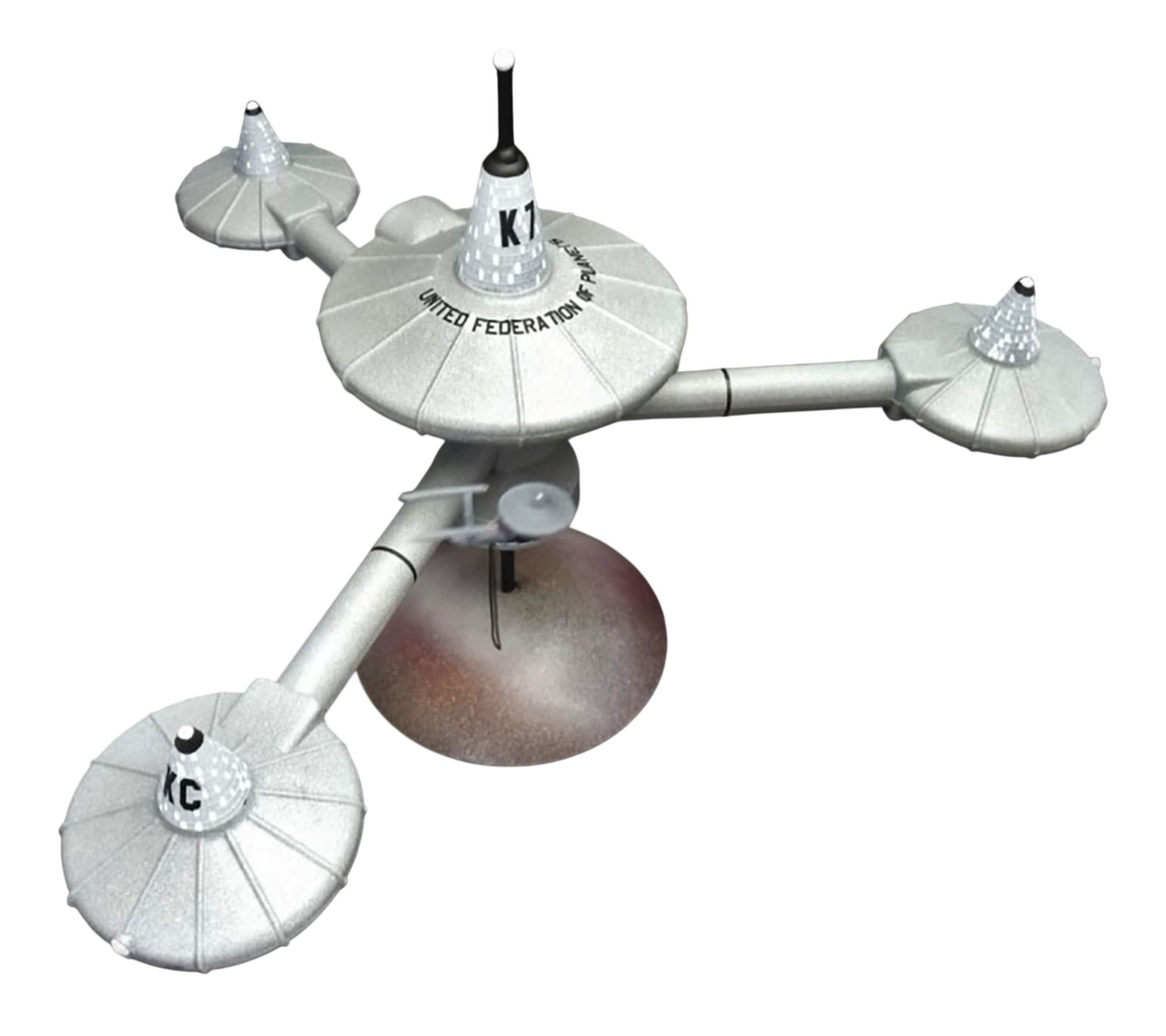 AMT Star Trek K-7 Space Station - 1:7600 ScaleModel Kit