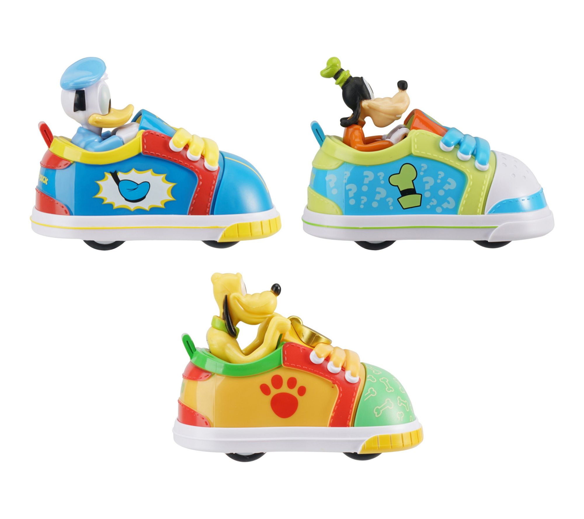 Disney Jr 3 Pack Kicks Pull Back Vehicles