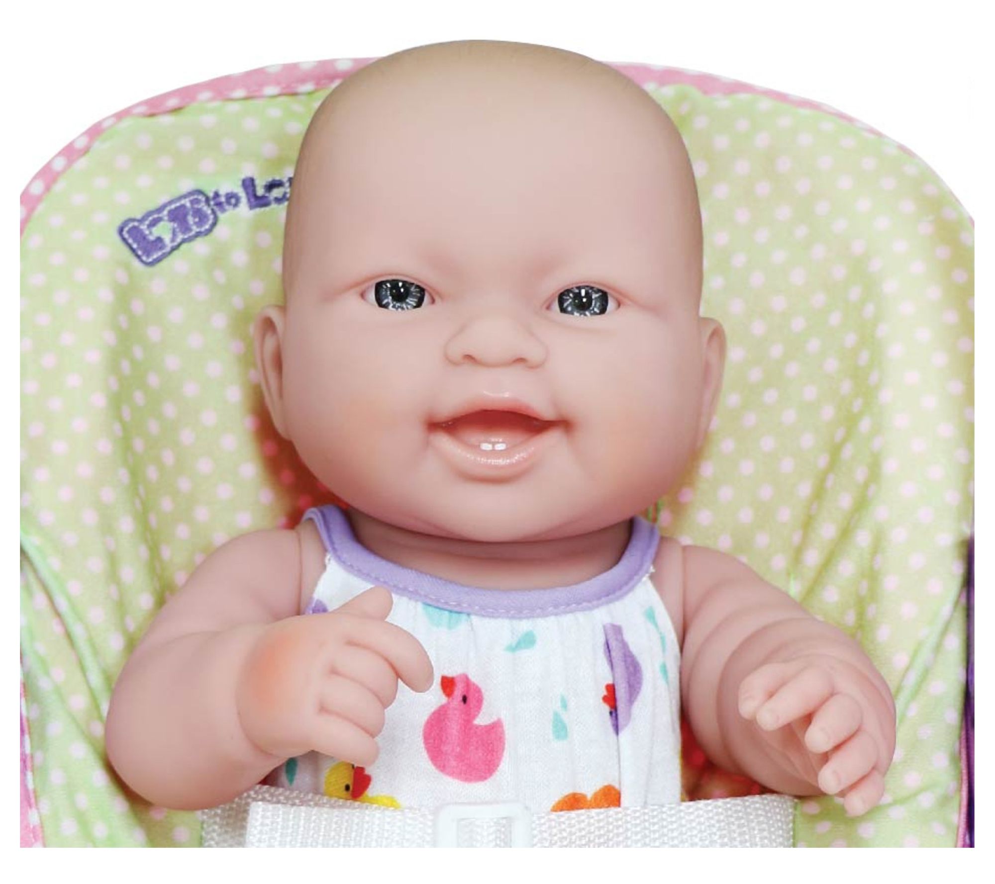 JC Toys Lots to Love Babies 14" Baby Doll and Carrier Gift Set